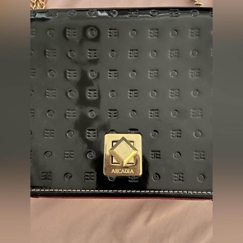 Arcadia Italy Leather Chain Bag - Picture 4 of 13